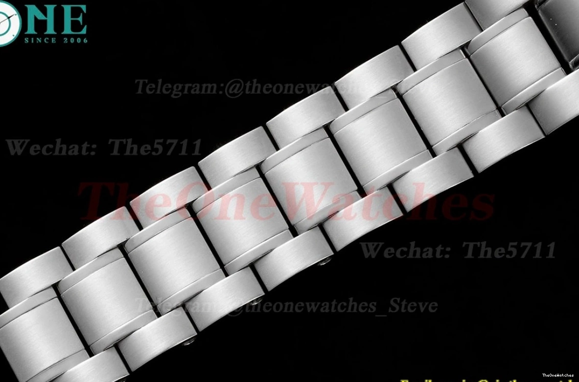 A7750 Racing Master SS 40mm Speedmaster White Dial HKF SS 0125